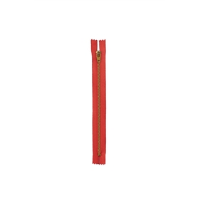 Metal zipper