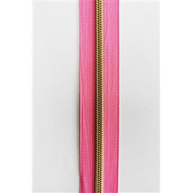 5 # Nylon Light Gold Tooth