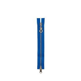 Metal zipper