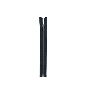 Metal zipper