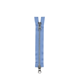 Metal zipper