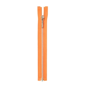 Metal zipper