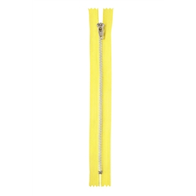 Metal zipper