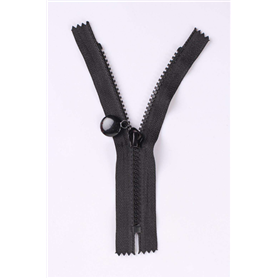 Resin zipper