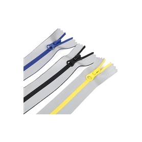 Reflective zipper